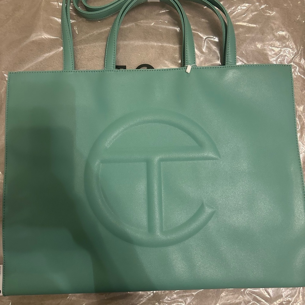 NWT Telfar Sage Shopping Bag- Large - Picture 3 of 8